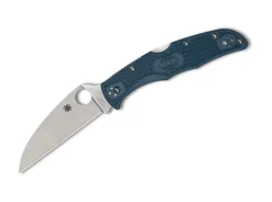 Sale Spyderco Endura 4 Lightweight Wharncliffe K390 Blue Plainedge