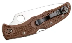 Online Spyderco Endura Flat Ground Braun