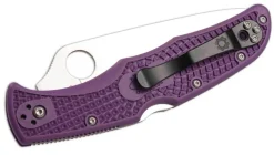 Spyderco Endura Flat Ground Violett