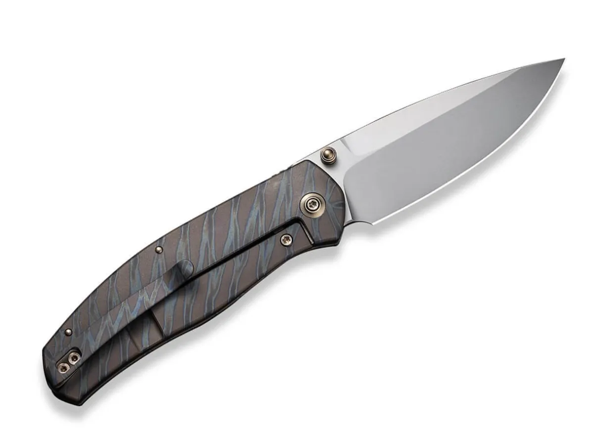 Outlet WE Knife Esprit Titanium Tiger Stripe