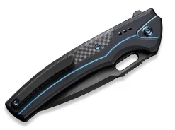 Outlet WE Knife Exciton Titanium Cf Black & Blue Ltd