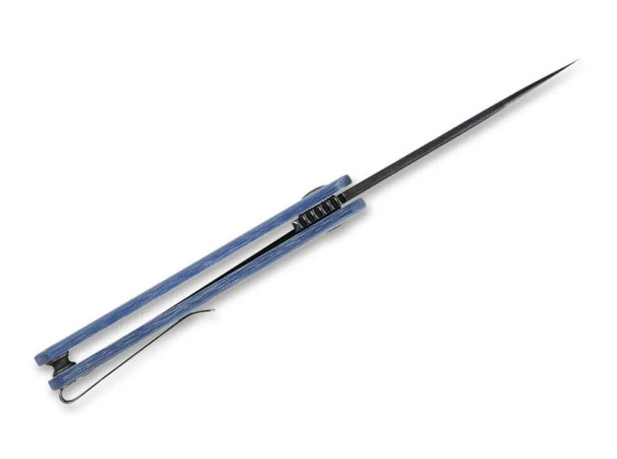 Clearance Kizer Feist Micarta Blue Bb