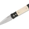 Hot Pro-Tech Godson Tuxedo Ivory Micarta