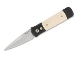 Hot Pro-Tech Godson Tuxedo Ivory Micarta