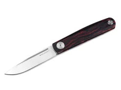 Sale Real Steel Gslip Compact Damascus G10 Ocean Red