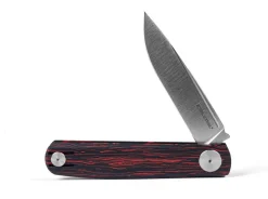 Sale Real Steel Gslip Compact Damascus G10 Ocean Red