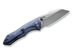 Hot WE Knife High-Fin Titanium Blue