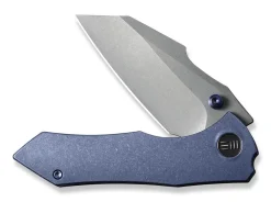 Hot WE Knife High-Fin Titanium Blue