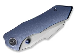 Hot WE Knife High-Fin Titanium Blue