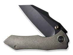 Best WE Knife High-Fin Titanium Bronze