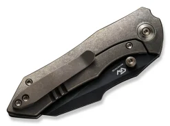 Best WE Knife High-Fin Titanium Bronze