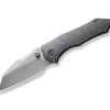 Discount WE Knife High-Fin Titanium Grey Tiger Stripe