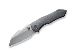 Discount WE Knife High-Fin Titanium Grey Tiger Stripe