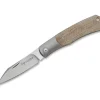 Clearance Viper Hug Titanium Micarta Brown