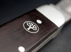 Clearance Böker Manufaktur Solingen Hunters Knife Mono Damascus Grenadill