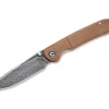 Online CIVIVI Imperium Damascus Micarta Brown