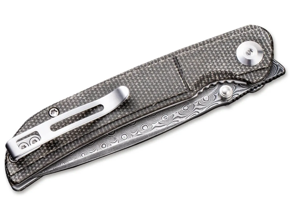 Best CIVIVI Imperium Damascus Micarta Green