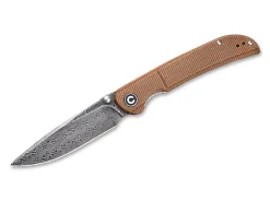 New CIVIVI Imperium Damascus Micarta Brown