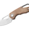 Sale MKM Isonzo M390 Clippoint Micarta Natural