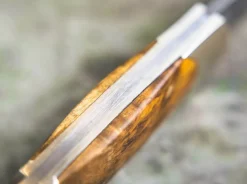 Online Böker Manufaktur Solingen Junior Scout Curly Birch Brown Damascus