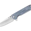 Kizer Justice Micarta Blue