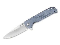 Kizer Justice Micarta Blue