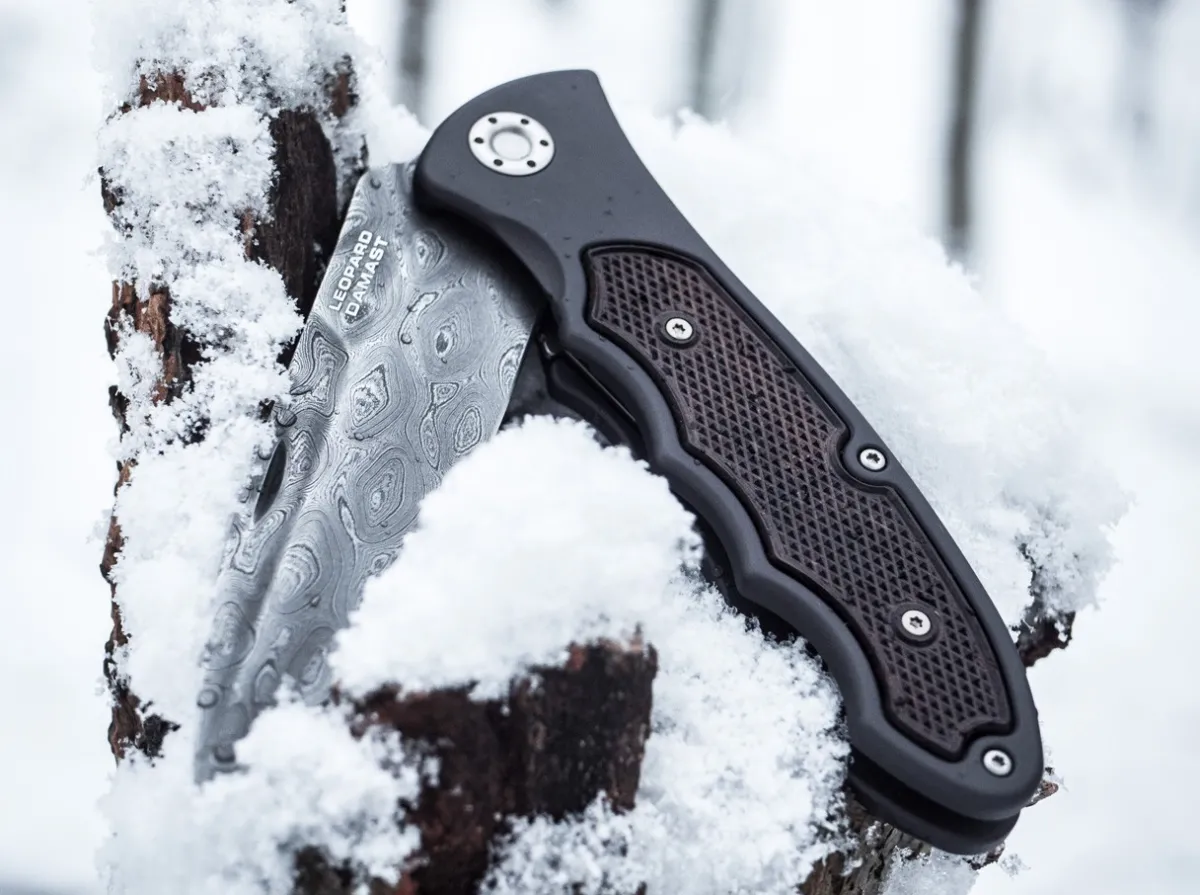 New Böker Manufaktur Solingen Leopard-Damascus Iii 42