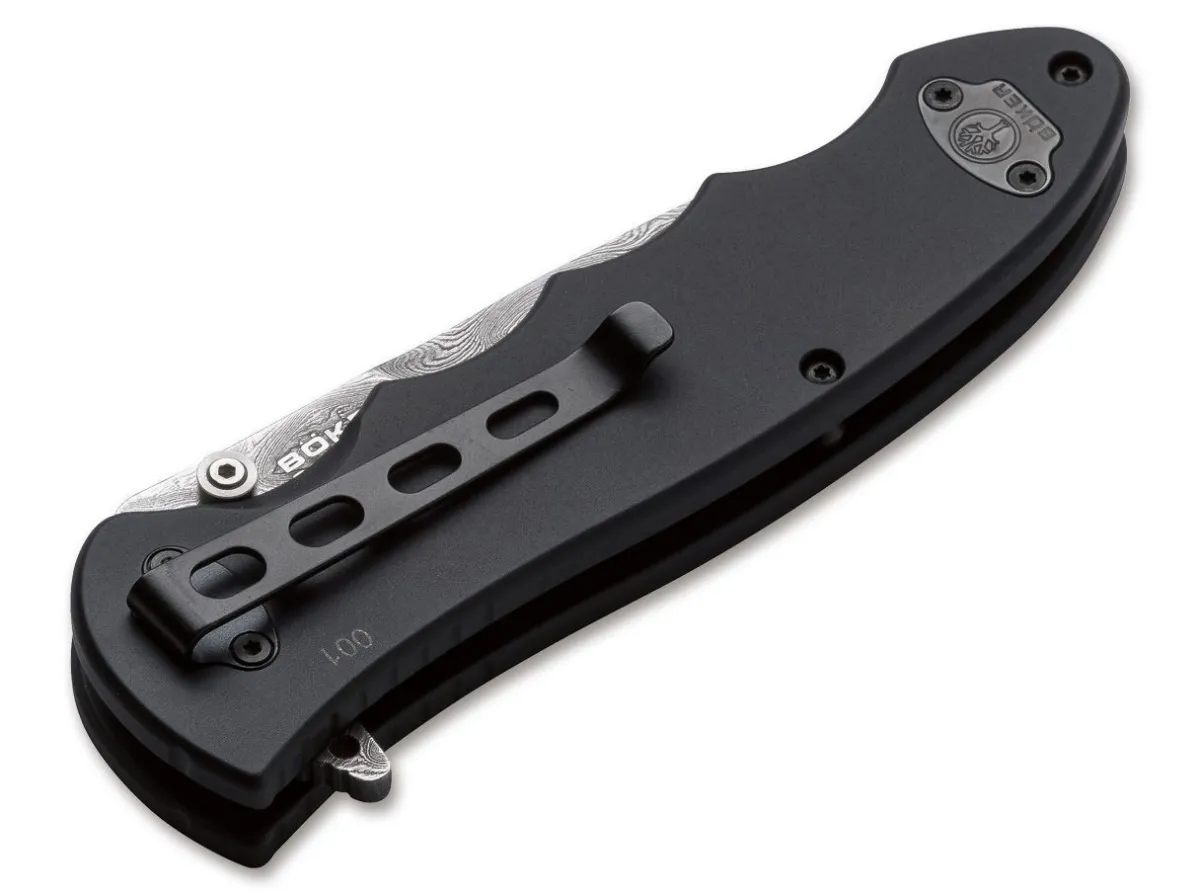 Clearance Böker Manufaktur Solingen Leopard-Damascus Iii All Black