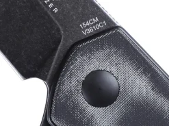 Hot Kizer Lp Micarta Black Bsw