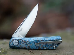 Clearance Real Steel Luna Titanium Blue Geometry