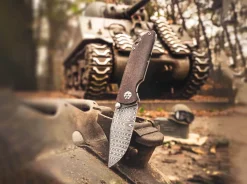 Best Böker Manufaktur Solingen M4 Sherman-Damast