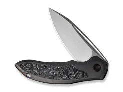 Outlet WE Knife Makani Titanium Grey Aluminium Foil Carbon