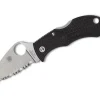 Online Spyderco Manbug Leaf Frn Black Spyderedge