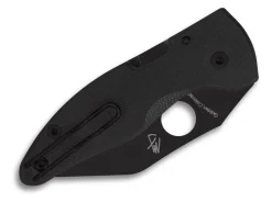 Clearance Spyderco Microjimbo G10 Black Blade Plainedge