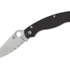 Hot Spyderco Military 2 G10 Black Combinationedge