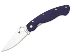 Clearance Spyderco Military G10 Dark Blue