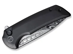 Online WE Knife Mini Malice Titanium Black Damascus