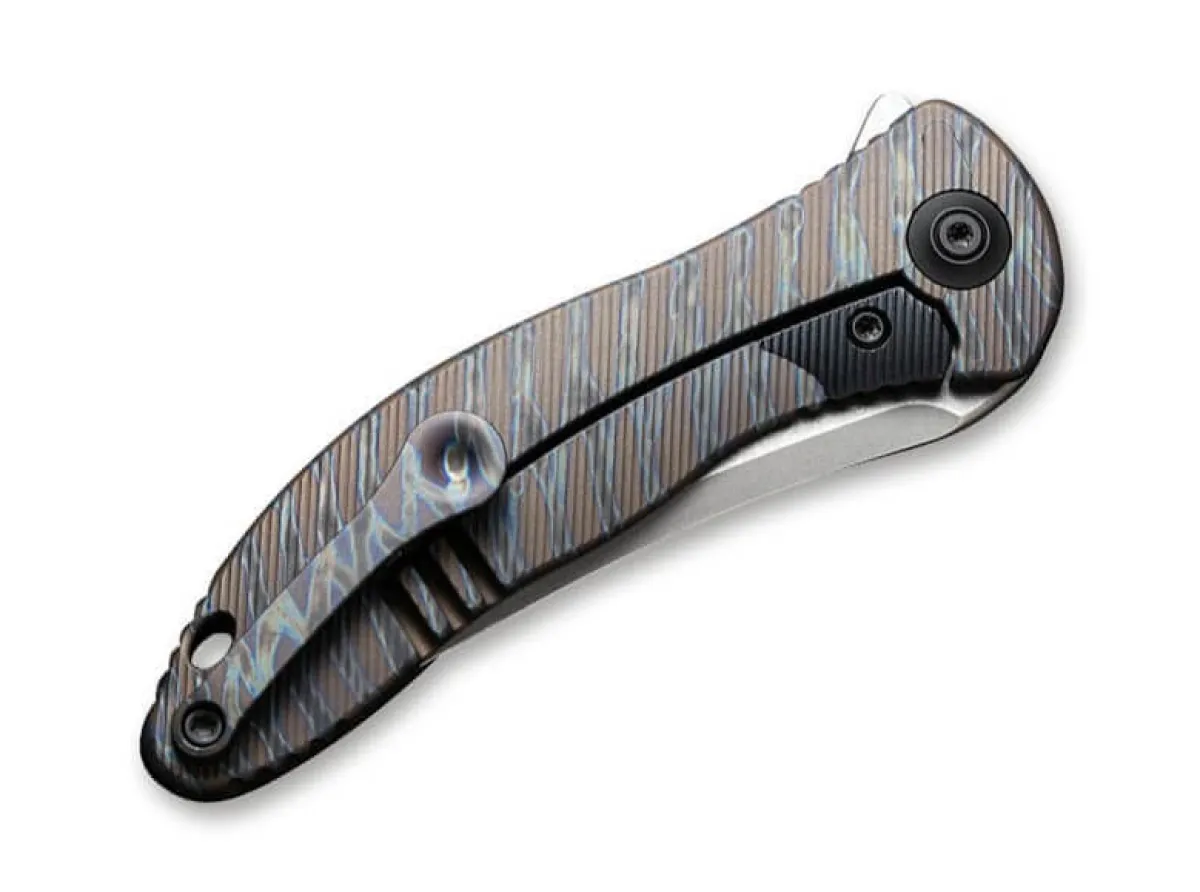 WE Knife Mini Synergy Titan Tiger Stripe