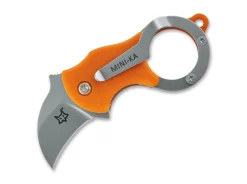 Discount Fox Knives Mini-Ka Orange Sandblasted
