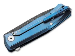 Clearance LionSteel Myoto Damascus Blue