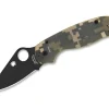 Sale Spyderco Para 3 Camo Black Blade