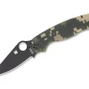 Clearance Spyderco Para-Military 2 Digital Camo G10 Black