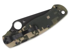 Sale Spyderco Para-Military 2 Digital Camo G10 Black