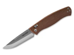 Discount Real Steel Pathfinder Folder Micarta Brown