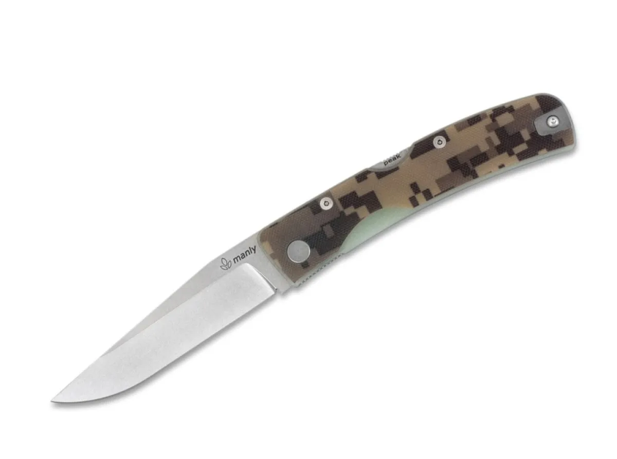 Sale Manly Peak D2 Desert Camo Two Hand Opening