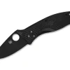 Outlet Spyderco Persistence Lightweight All Black Plainedge