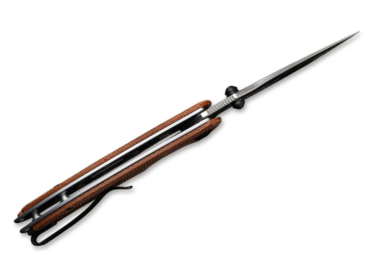 Discount CIVIVI Pintail Micarta Brown