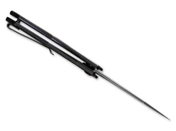 CIVIVI Plethiros Black Brass Damascus