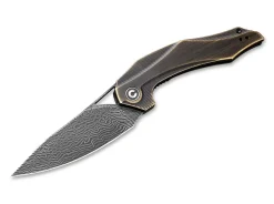 Clearance CIVIVI Plethiros Black Brass Damascus