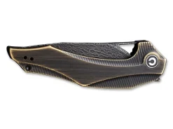 Clearance CIVIVI Plethiros Black Brass Damascus